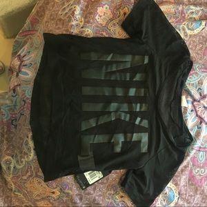 Mesh Nike workout top
